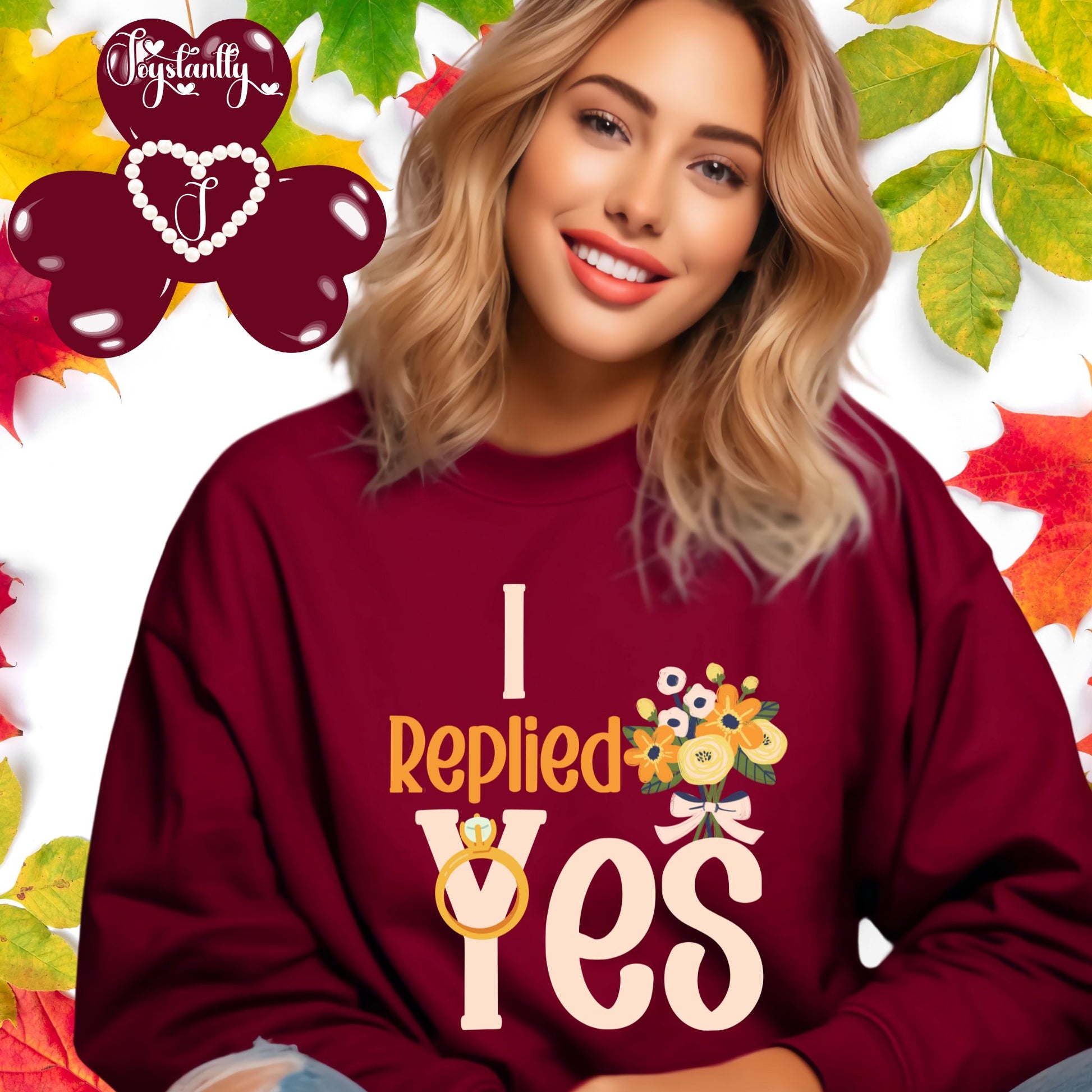 Bachelorette Party Maroon Sweatshirt