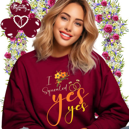 Bachelorette Party Maroon Sweatshirt