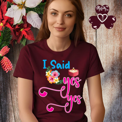 Bachelorette Maroon T-Shirt