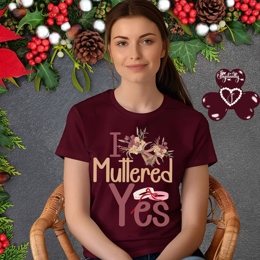 Bachelorette Maroon T-shirt