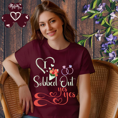 Bachelorette Maroon Shirt
