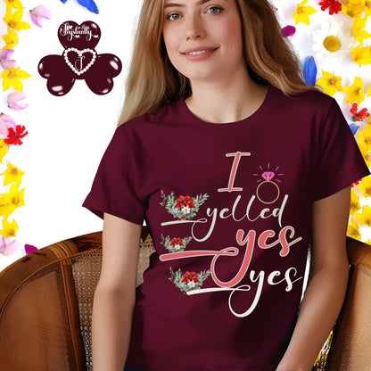 Bachelorette Maroon Shirt