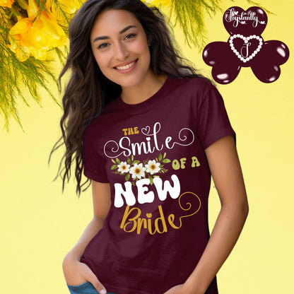 Bachelorette Party Shirt. Maroon Tee.