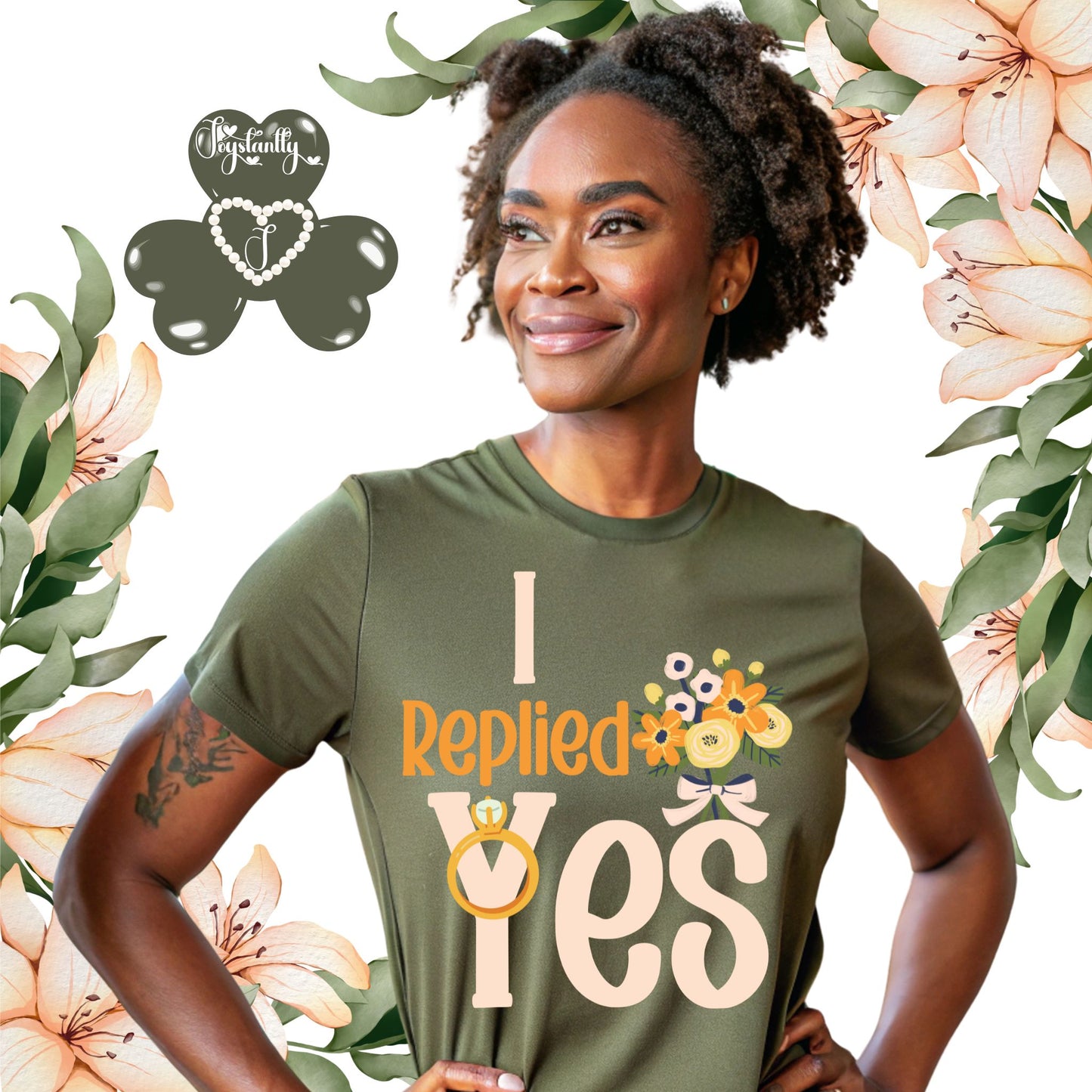 Bachelorette Military Green T-Shirt