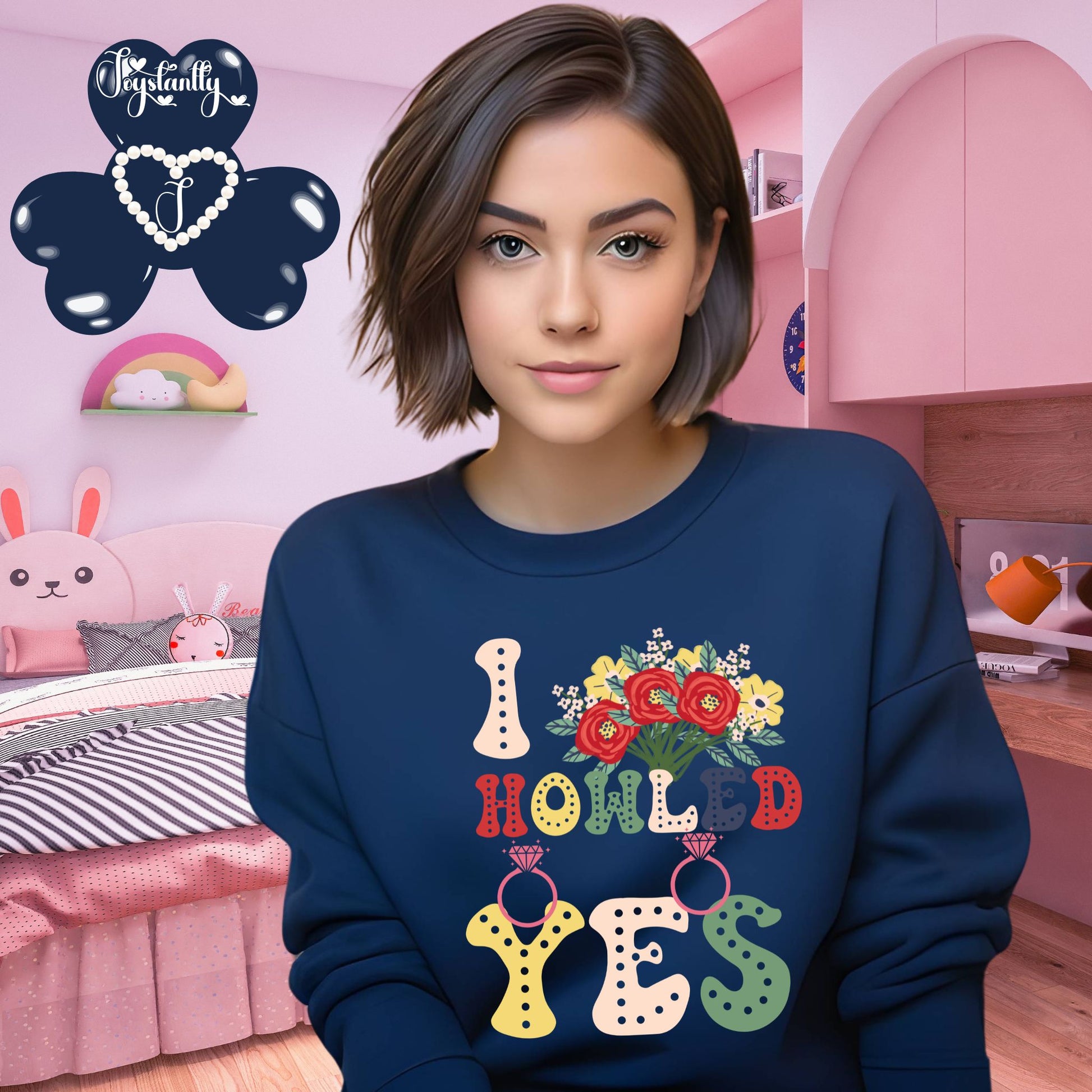 Bachelorette Navy Blue Sweatshirt
