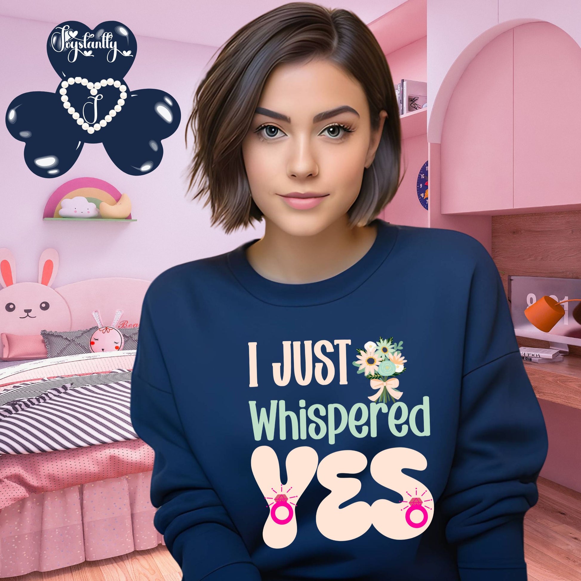 Bachelorette Party Navy Blue Sweatshirt