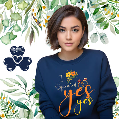 Bachelorette Party Navy Blue Sweatshirt