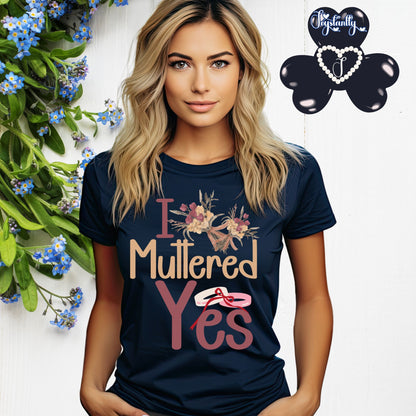 Bachelorette Navy Blue T-shirt