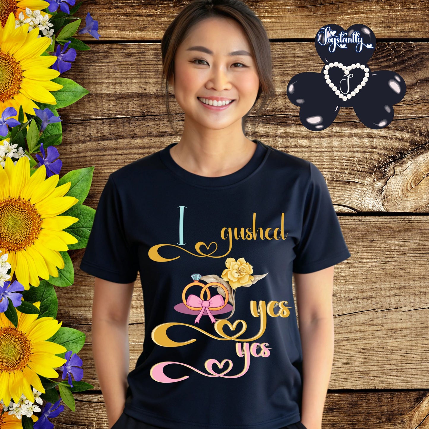 Bachelorette Navy Blue Shirt