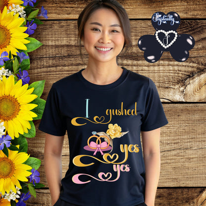 Bachelorette Navy Blue Shirt