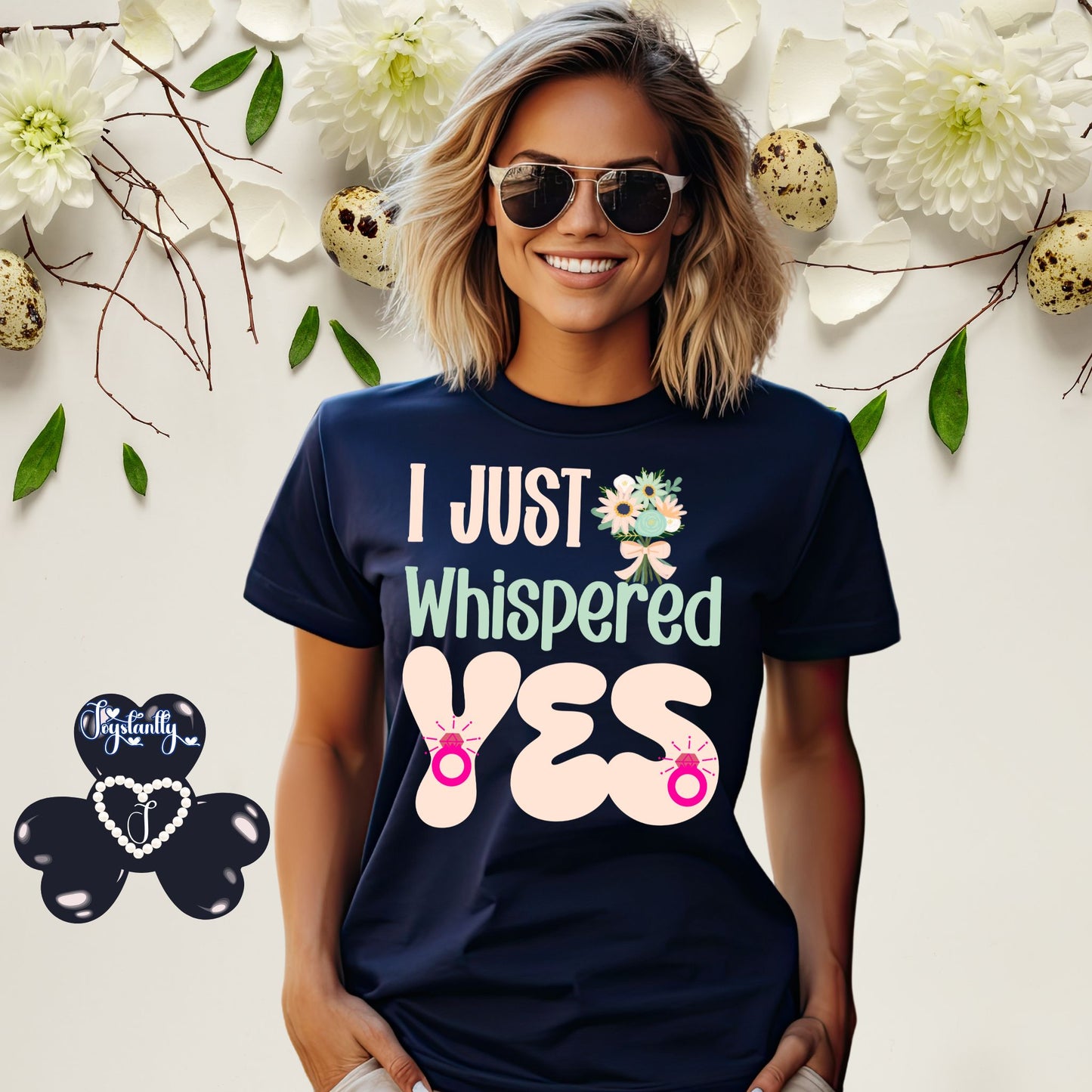 Bachelorette Navy T-shirt