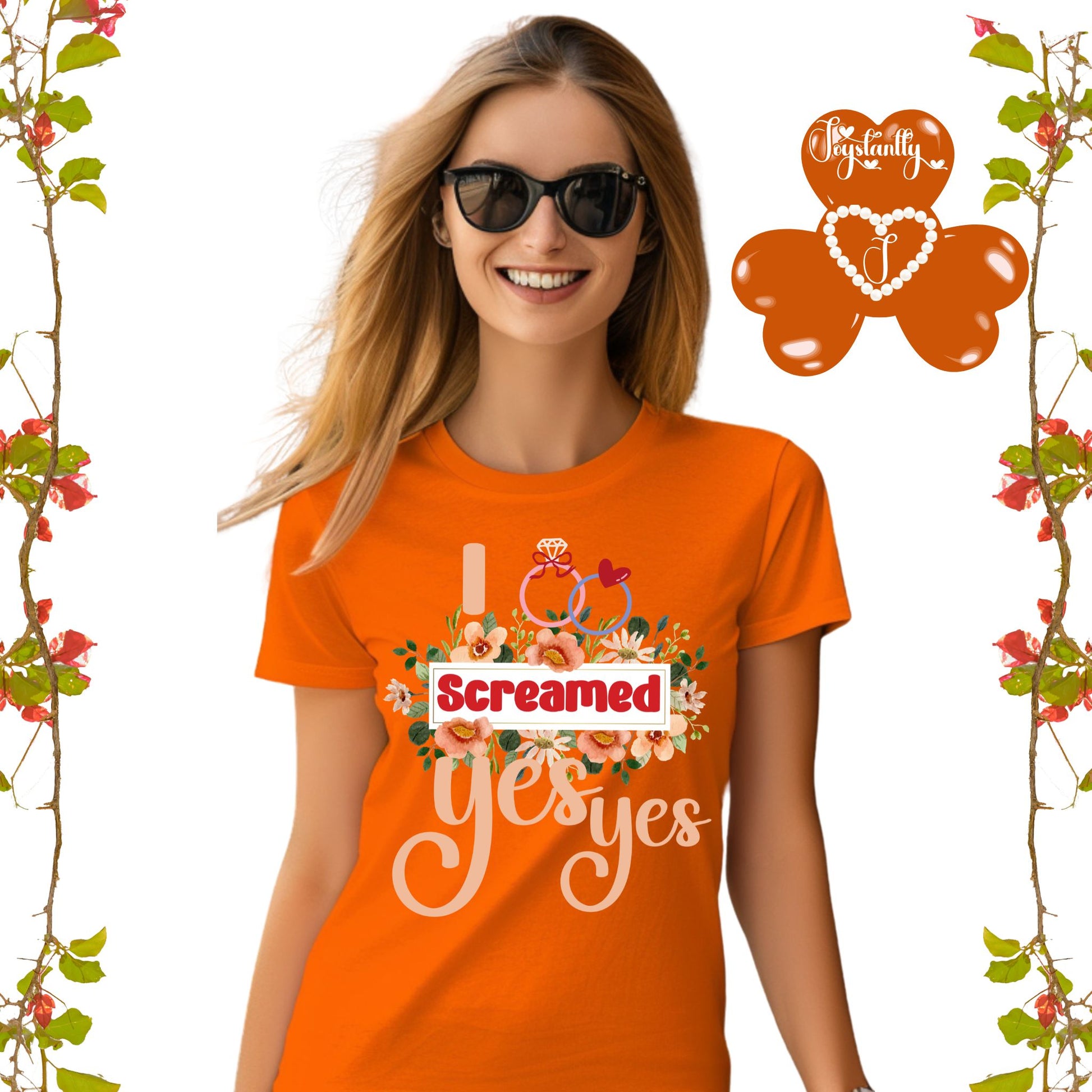 Bachelorette Orange Shirt