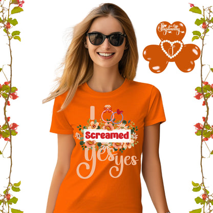 Bachelorette Orange Shirt