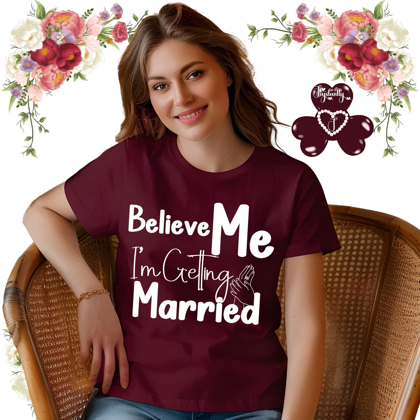 Bachelorette Party Maroon T-shirt