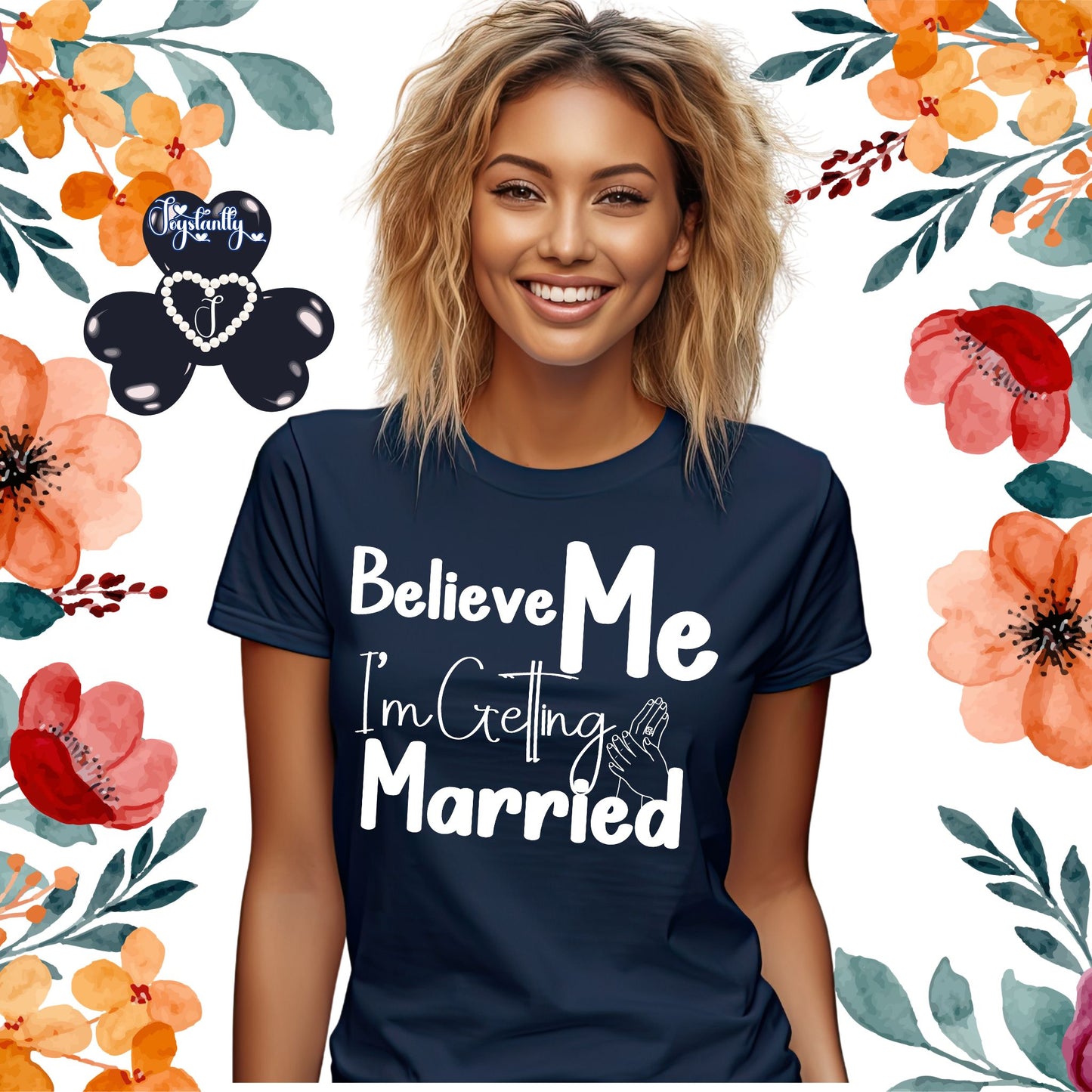 Bachelorette Party Navy Blue T-shirt