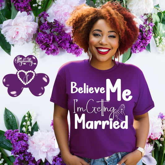Bachelorette Party Purple T-shirt