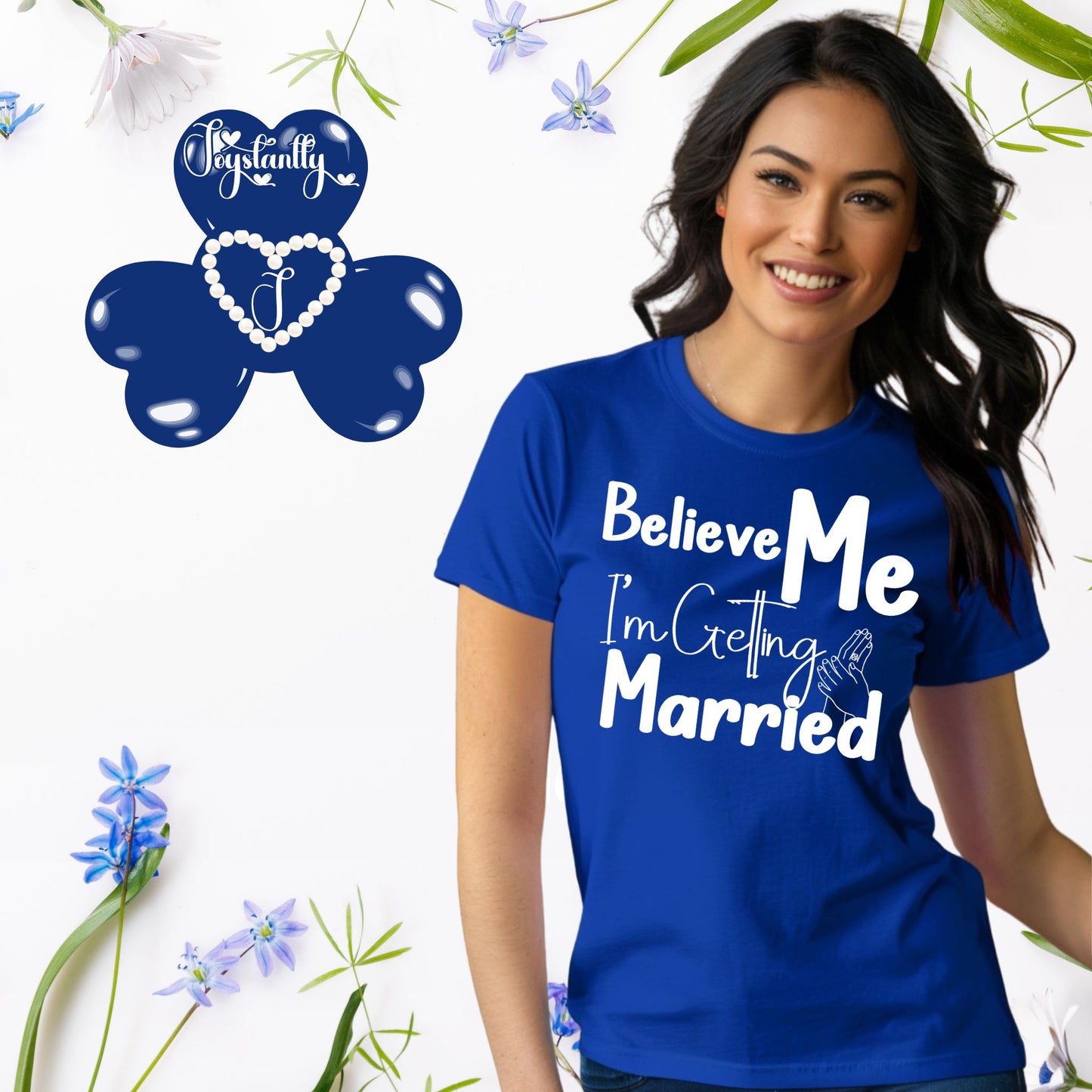 Bachelorette Party Royal Blue T-shirt