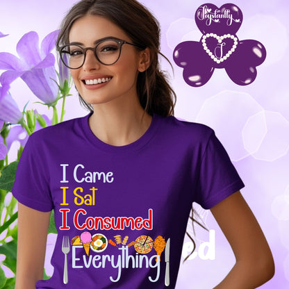Funny Bridal Party Purple Shirt