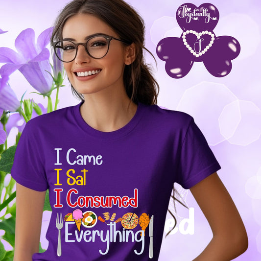 Funny Bridal Party Purple Shirt