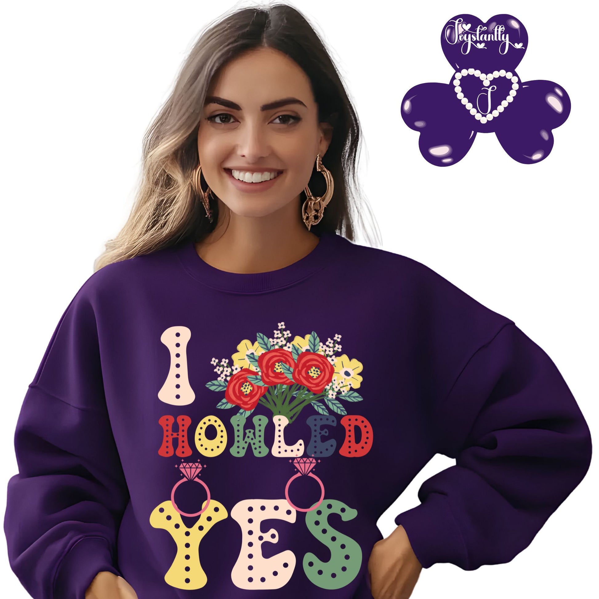Bachelorette Purple Sweatshirt
