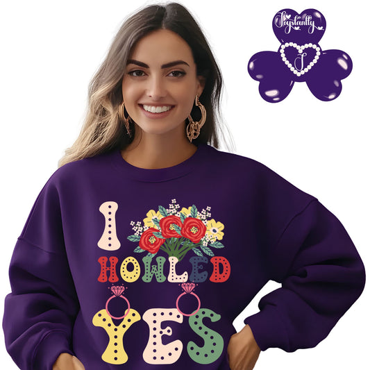 Bachelorette Purple Sweatshirt