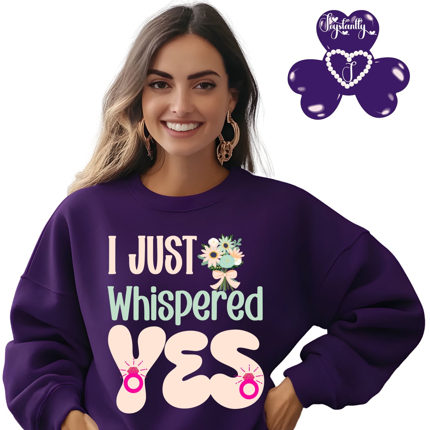 Bachelorette Party Purple Sweatshirt