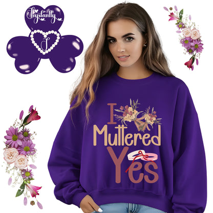 Bachelorette Party Purple Sweatshirt