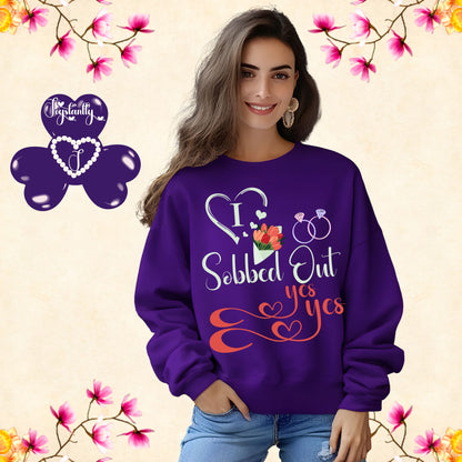 Bachelorette Party Purple Sweatshirt