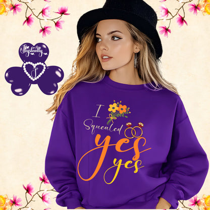 Bachelorette Party Purple Sweatshirt