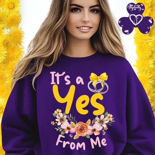 Bachelorette Party Purple Sweatshirt