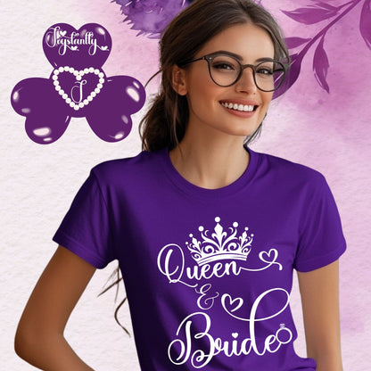Bachelorette Party Shirt. Purple Shirt.