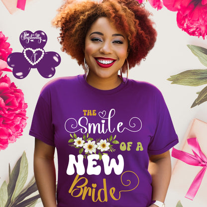 Bachelorette Party Shirt. Purple Tee.