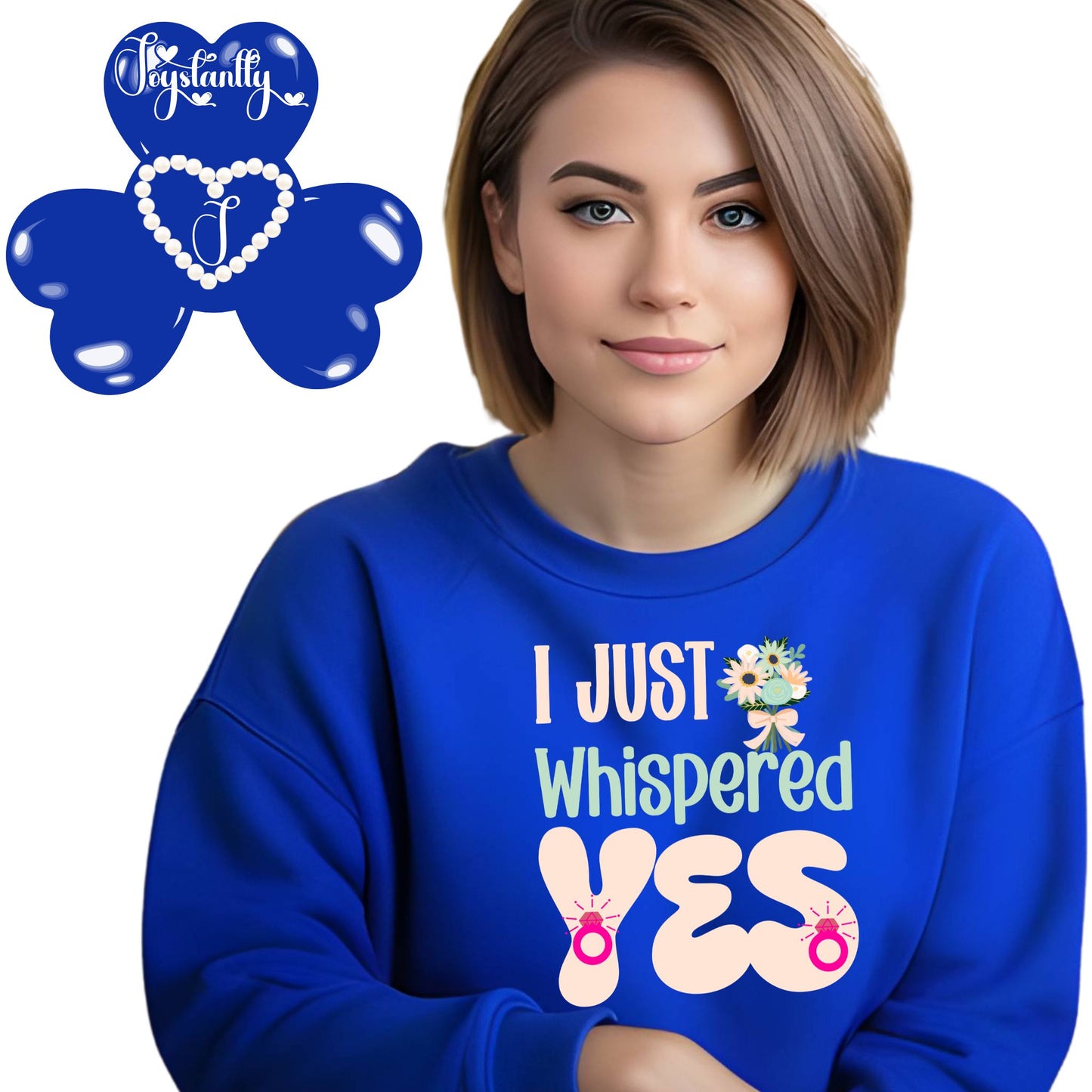 Bachelorette Party Royal Blue Sweatshirt