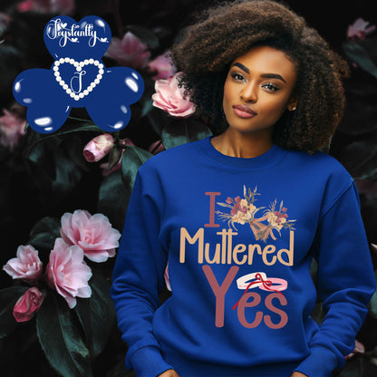 Bachelorette Party Royal Blue Sweatshirt