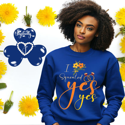 Bachelorette Party Navy Blue Sweatshirt