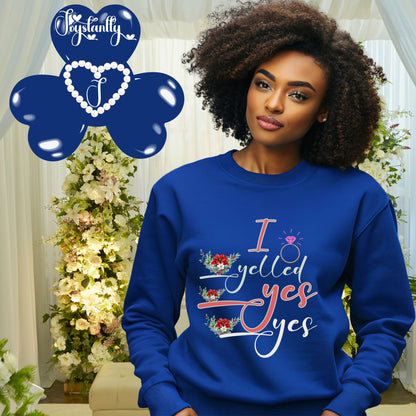 Bachelorette Party Royal Blue Sweatshirt