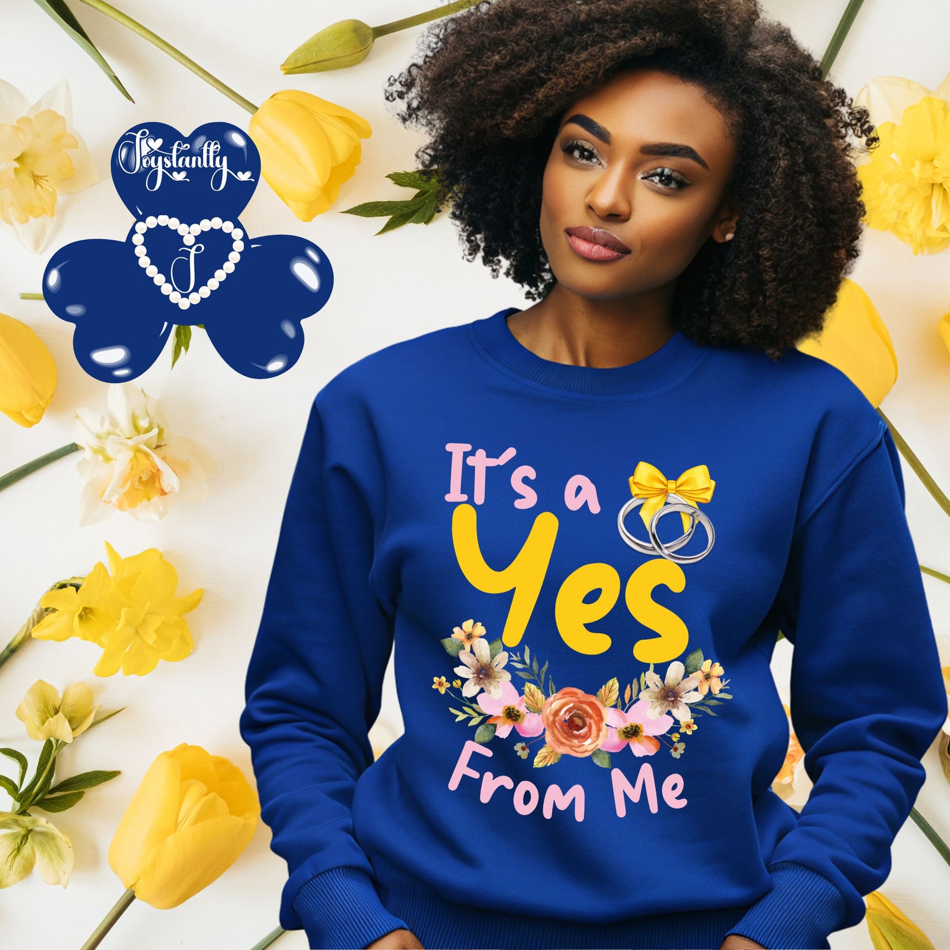 Bachelorette Party Royal Blue Sweatshirt