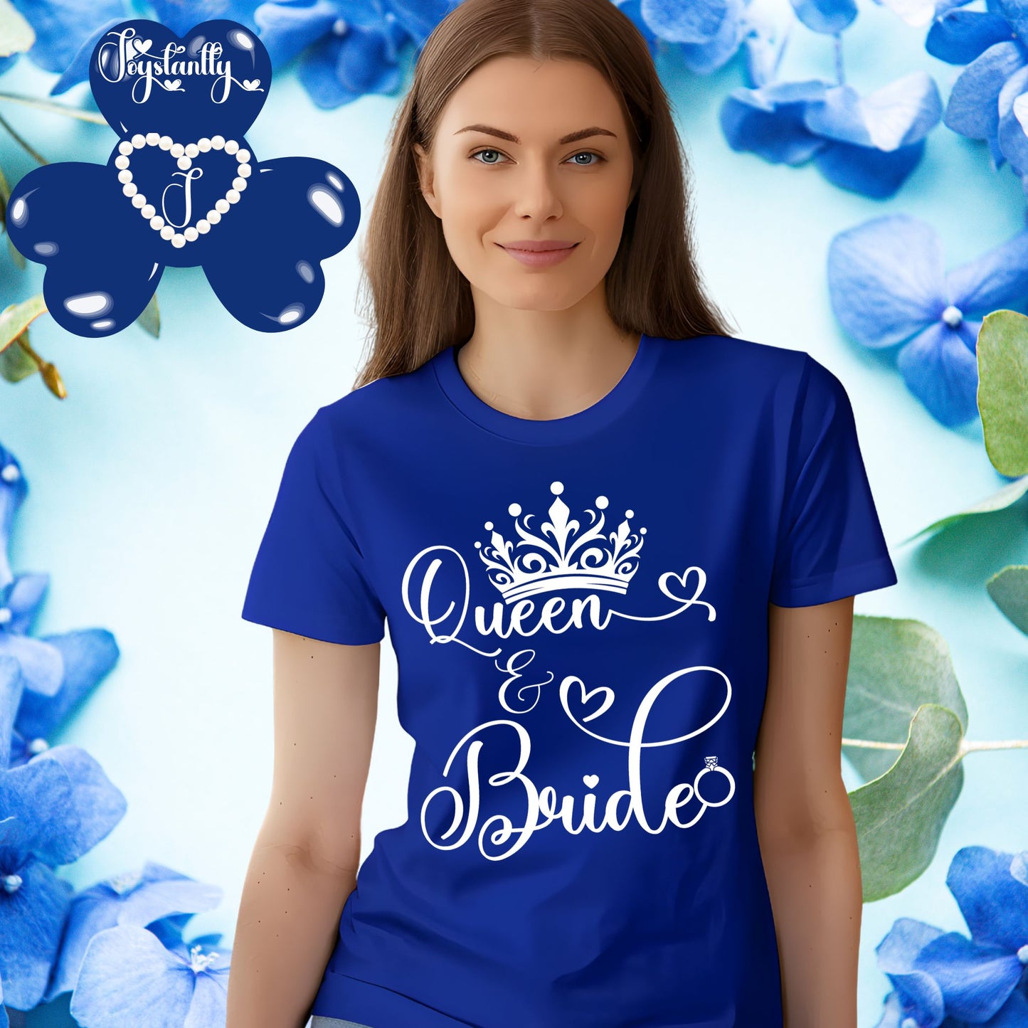 Bachelorette Party Shirt. Royal Blue Shirt.