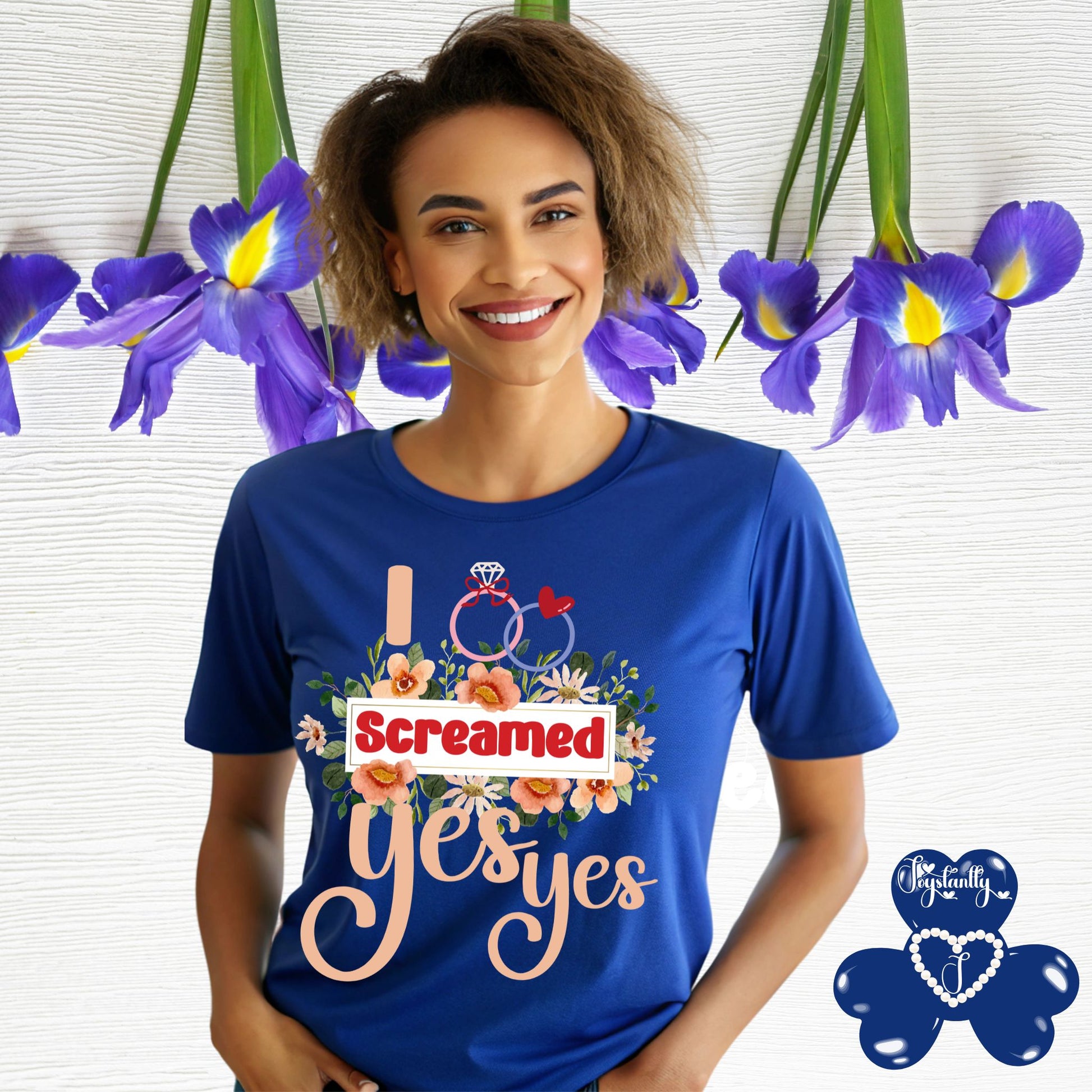 Bachelorette Royal Blue Shirt