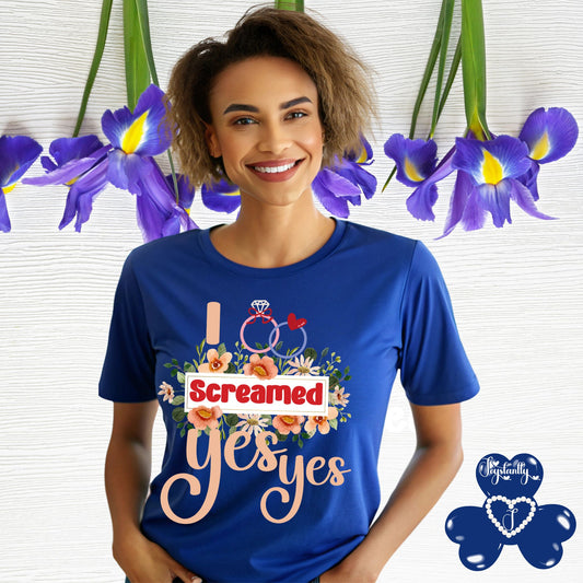Bachelorette Royal Blue Shirt