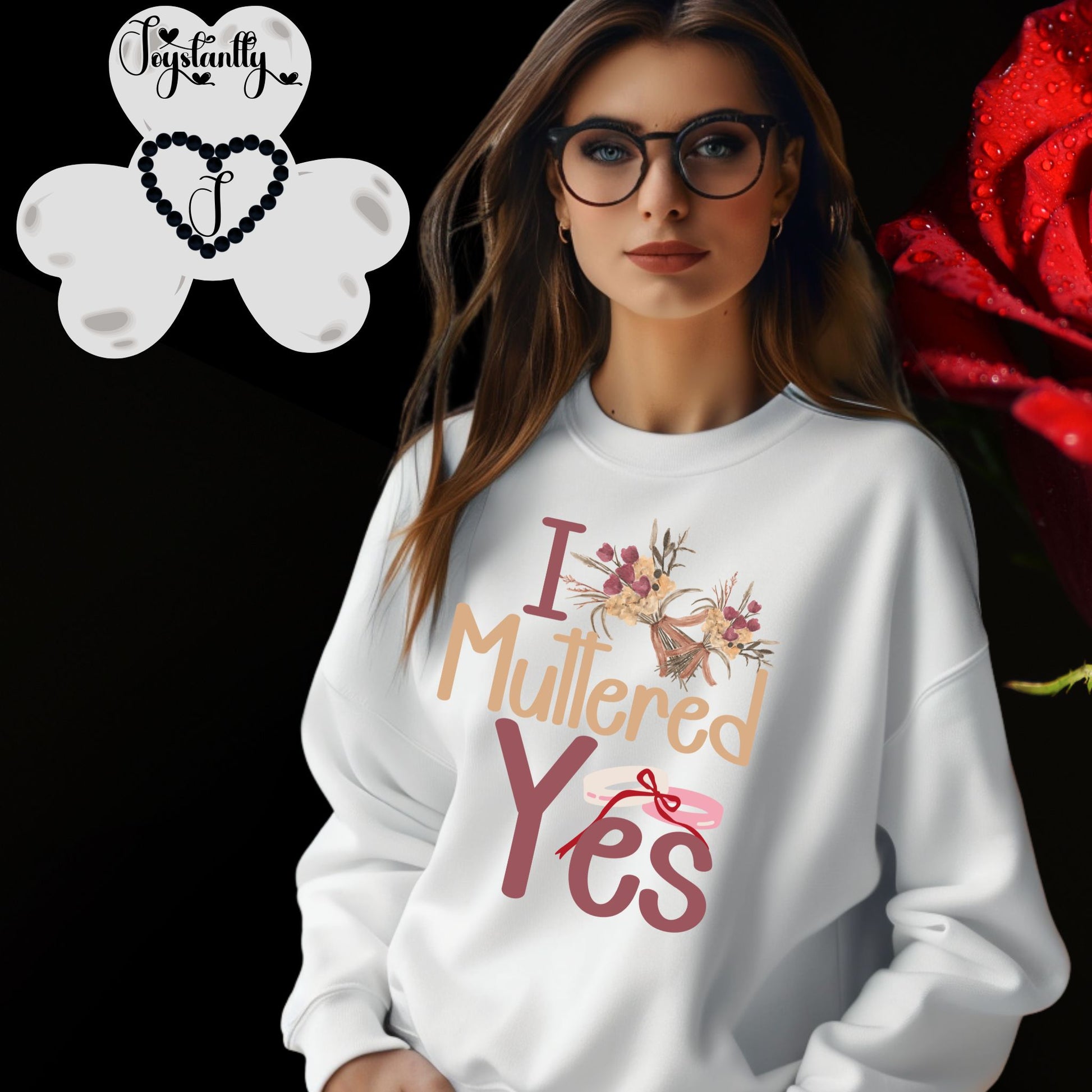 Bachelorette Party White Sweatshirt