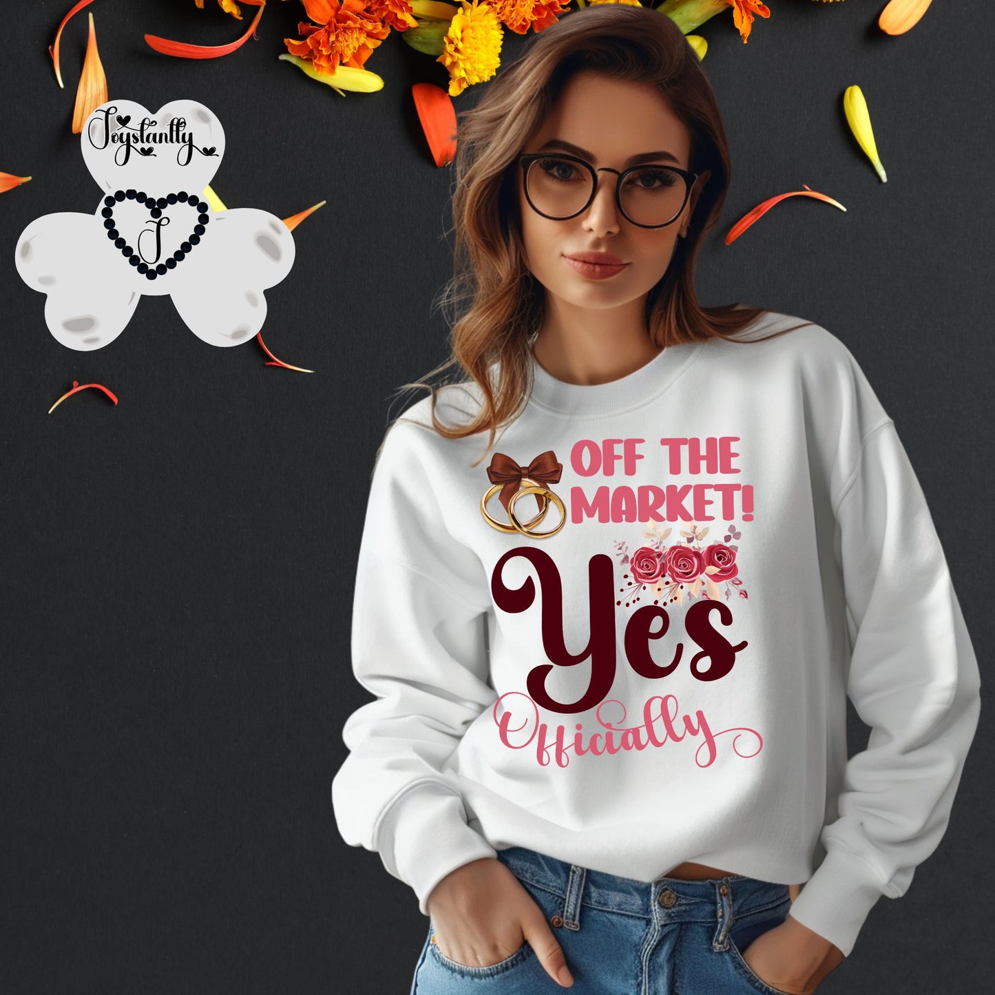 Bachelorette Party White Sweatshirt