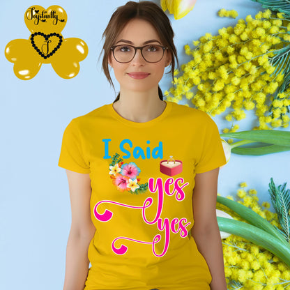 Bachelorette Yellow T-Shirt