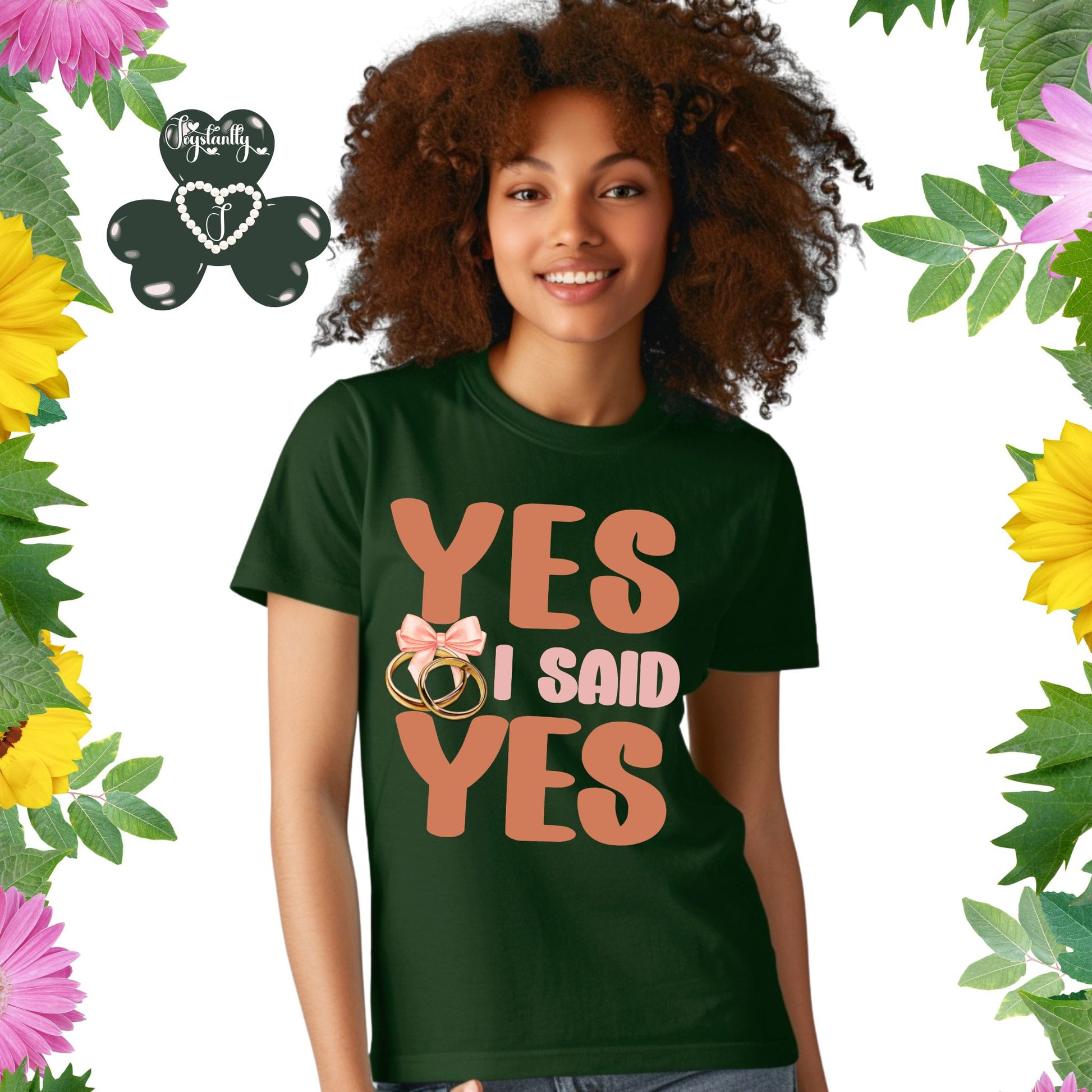 Engagement Party Forest Green Shirt