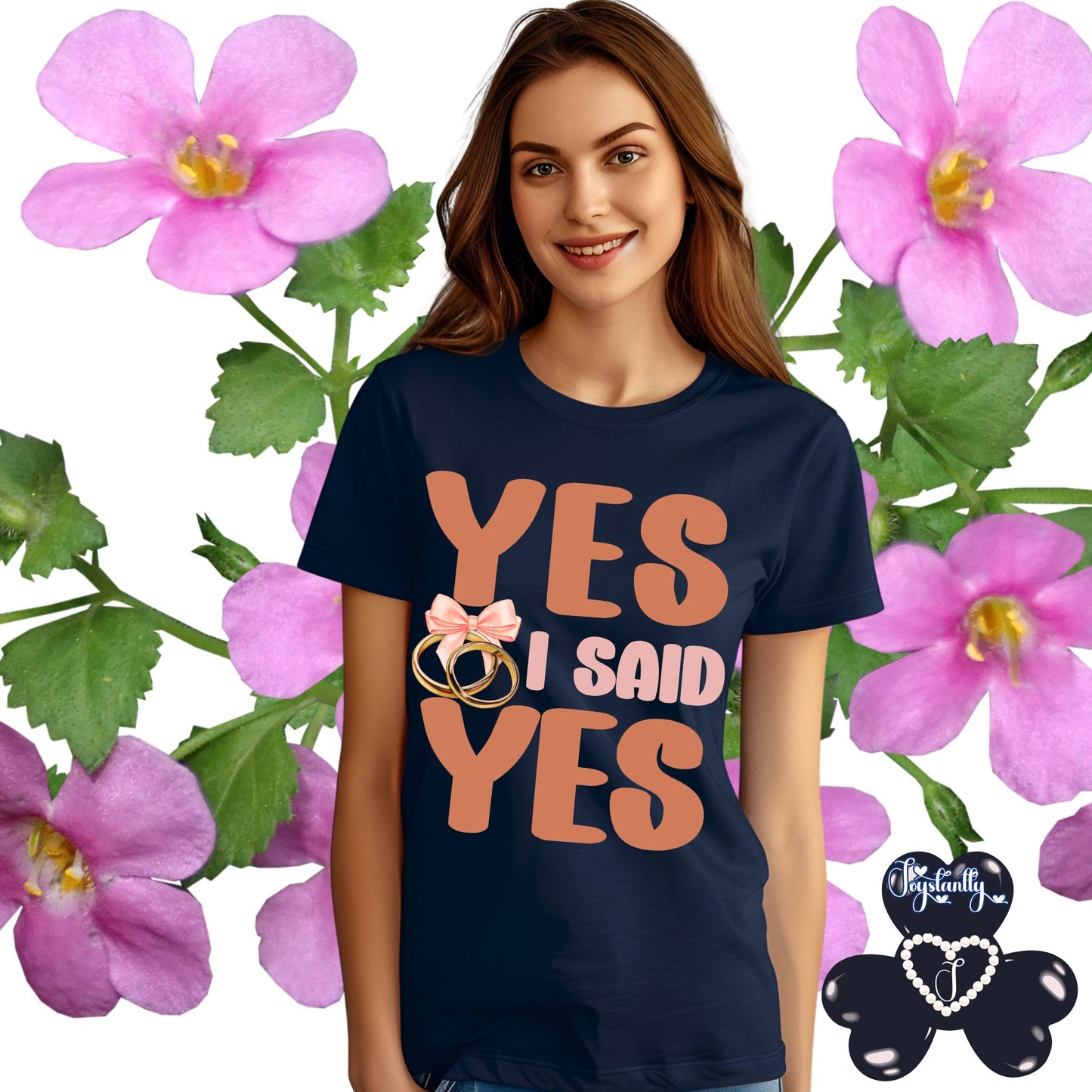 Engagement Party  Navy Blue Shirt