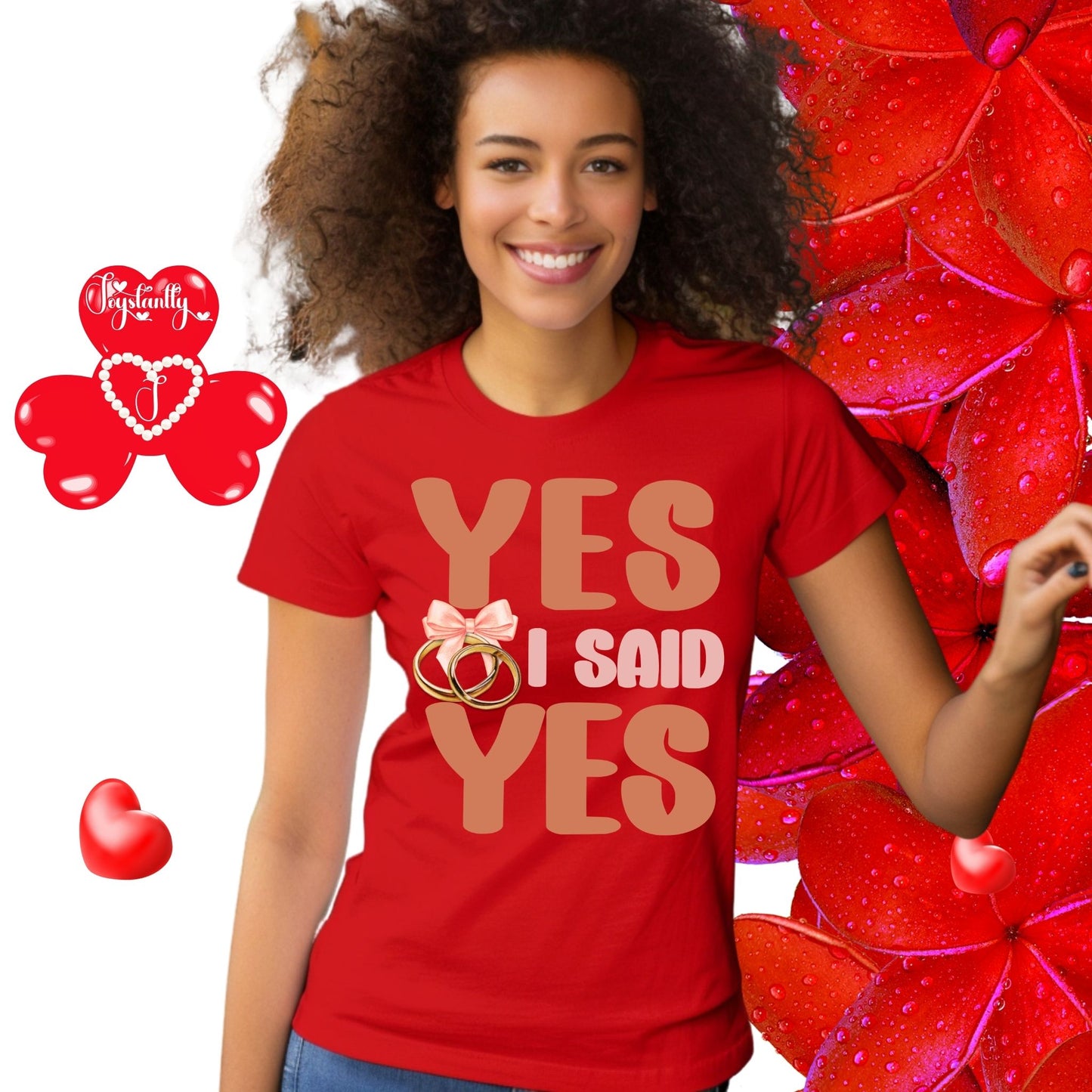 Engagement Party Red Shirt