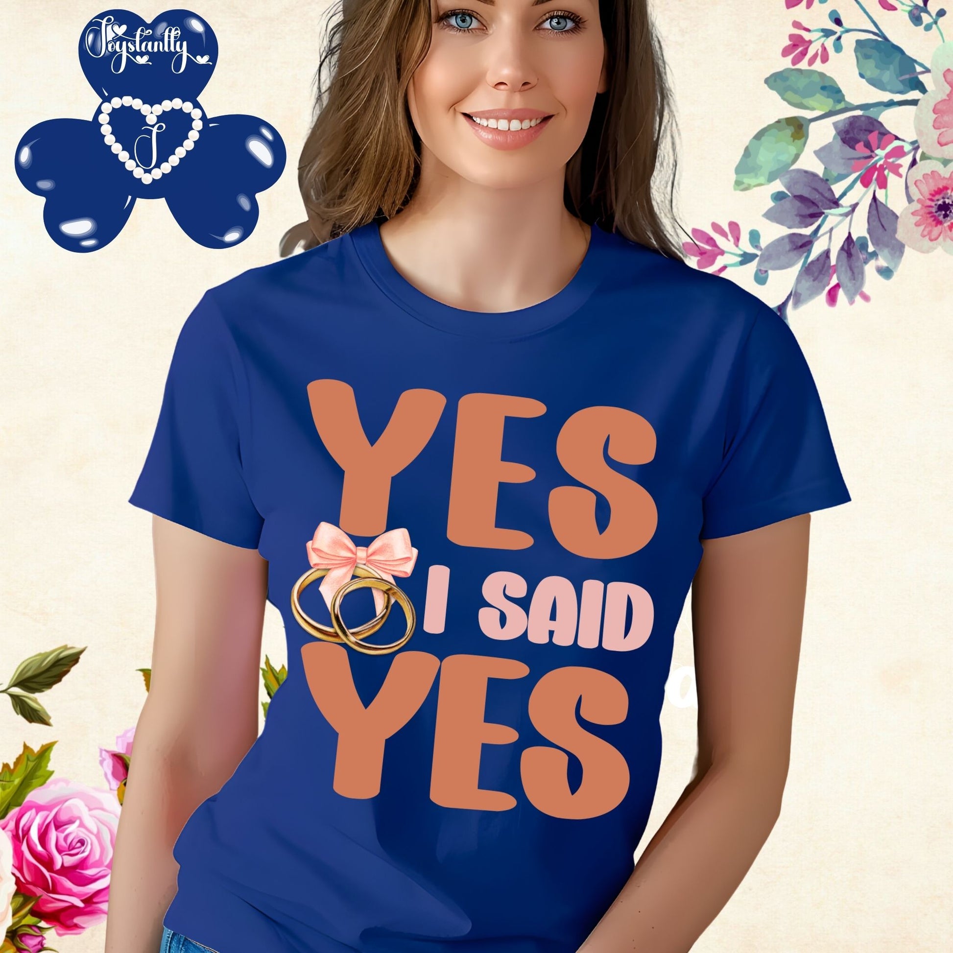 Engagement Party Royal Blue Shirt