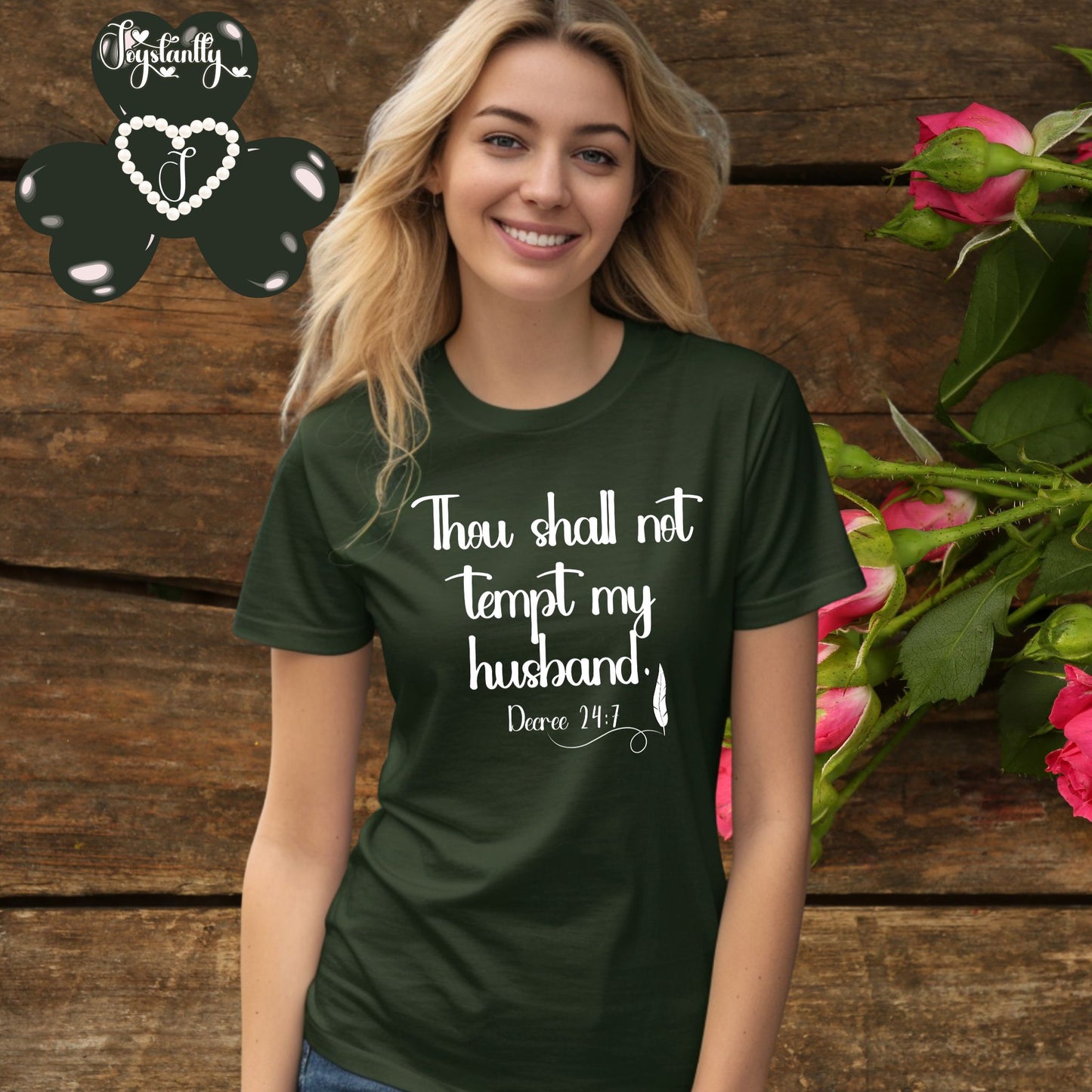 Forest Green Shirt. Funny Shirt For Newlyweds 