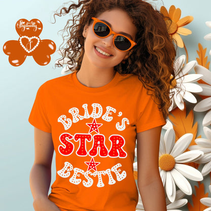 Orange Shirt. Funny Bachelorette Party Shirt 