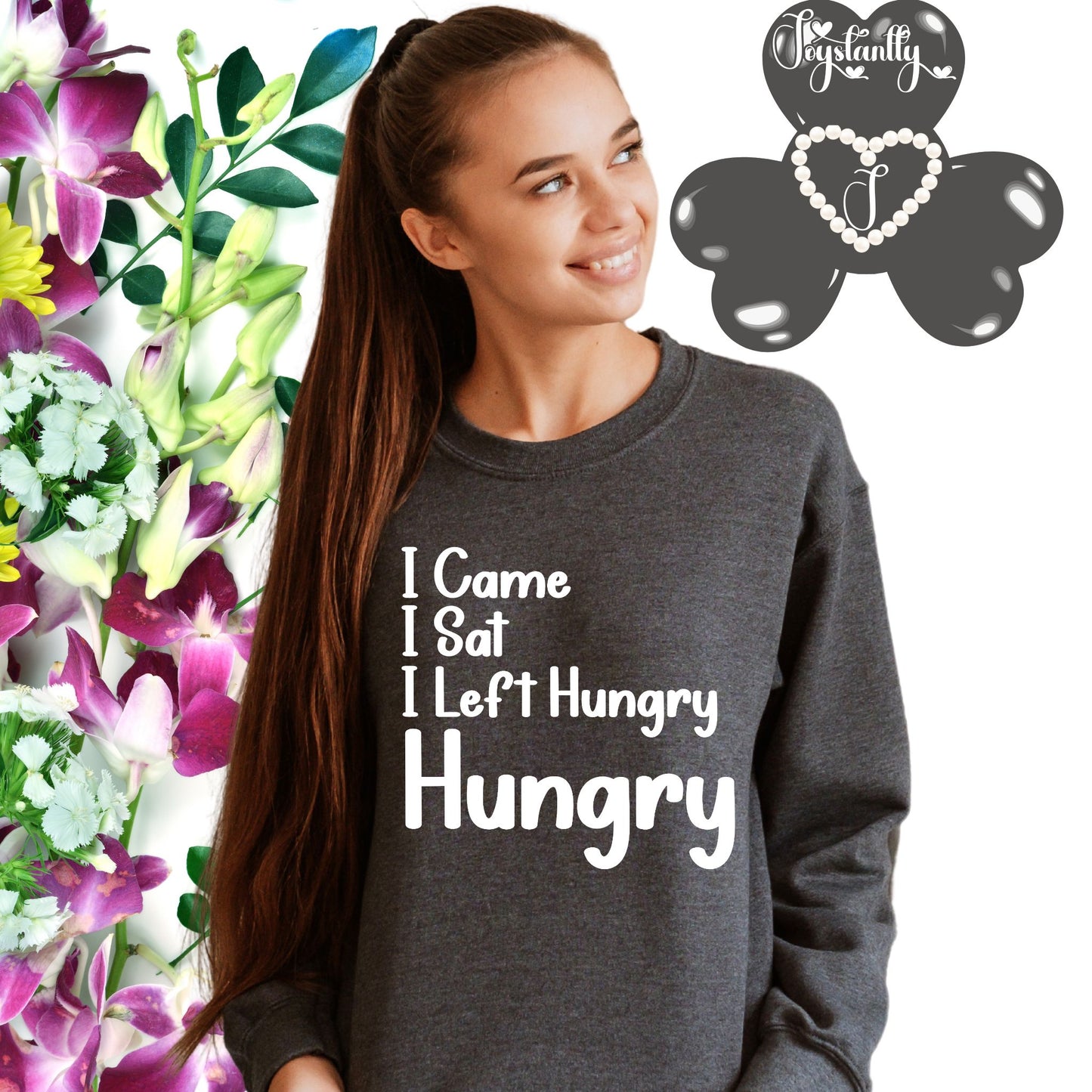 Funny Bridal Party Dark Heather Sweatshirt